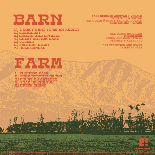 The Long Lost Somethins “BARN & FARM” Vinyl Record - PREORDER
